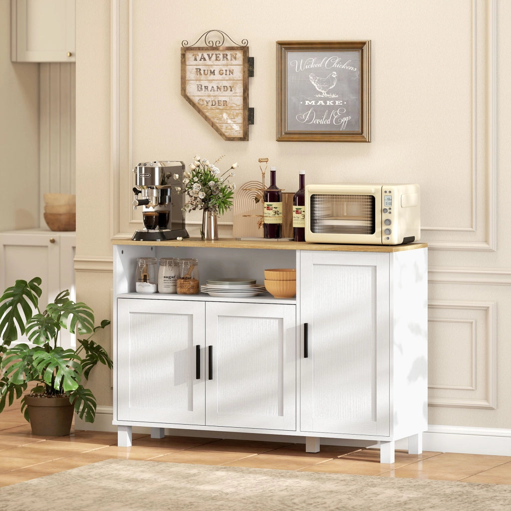 Buffet ¨C Minimal ¨C bianco 110x33x75 cm