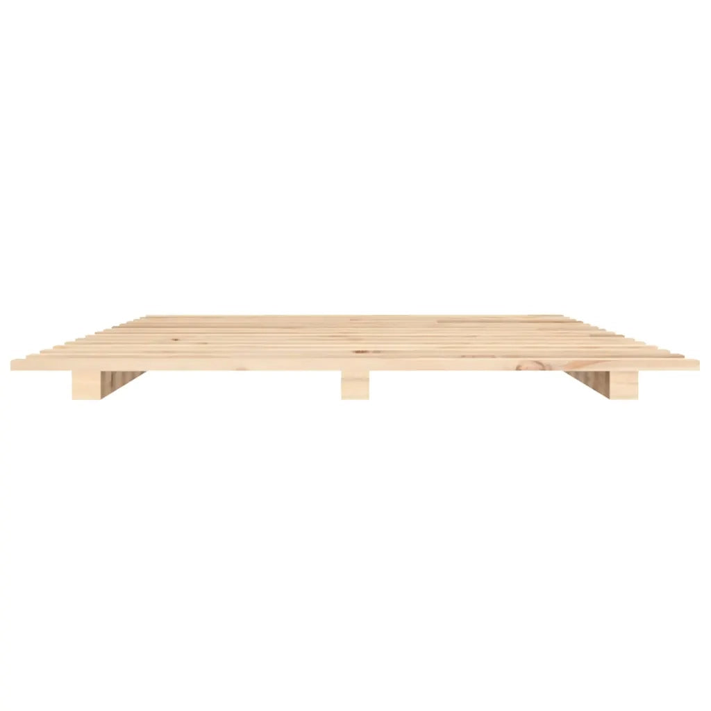 Giroletto senza Materasso 140x200 cm in Legno Massello di Pino 824568