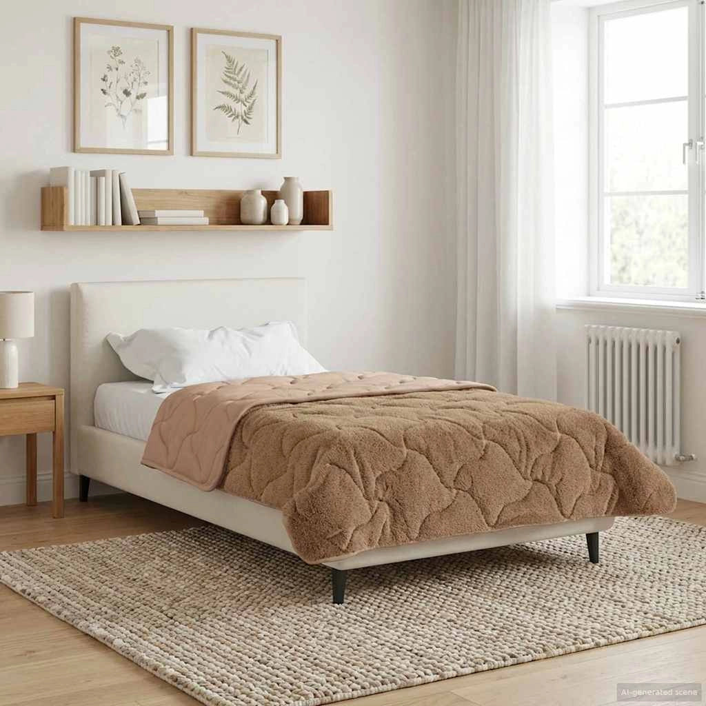 Piumino Letto Estivo 135 x 200 cm Estate Tortora Traspirante 42026205