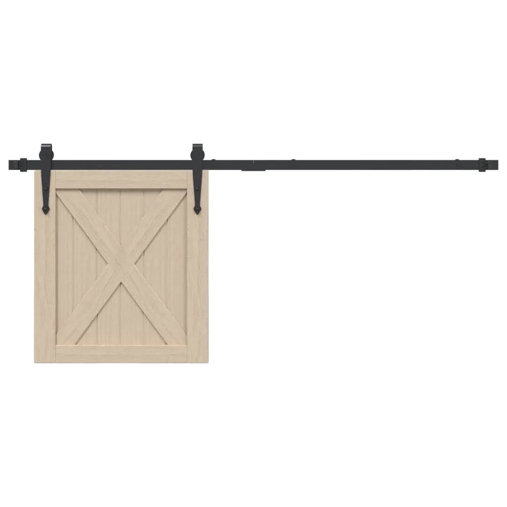 Kit Mini Anta Scorrevole Armadio in Acciaio al Carbonio 122 cm 352306