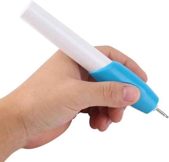 Penna di Incisione Elettrica per Mano per Taglio di Vetro Metallo Plastica Legno