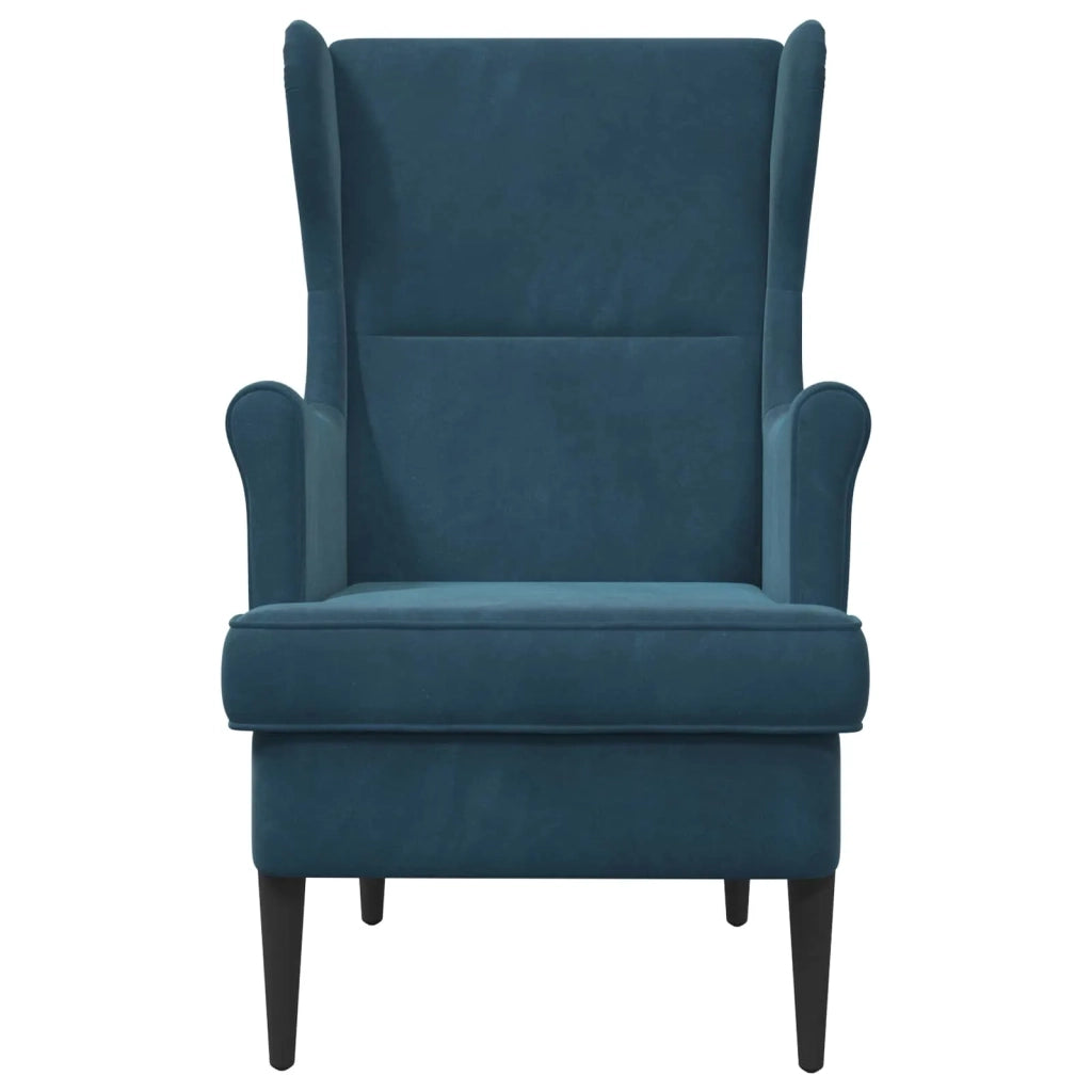 Poltrona Blu Velluto 42029871