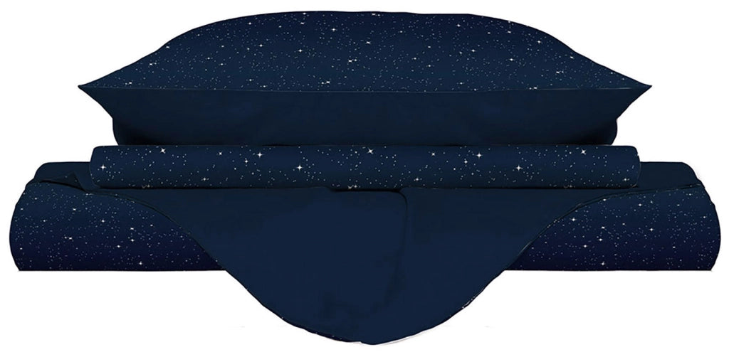 Copripiumino Singolo con Federe Stampato Stars