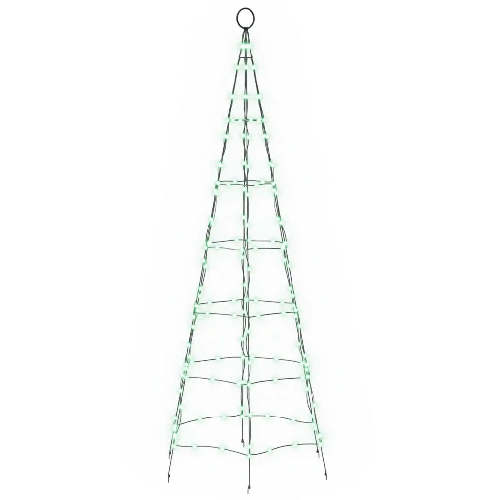 Luci per albero di Natale con picchetti e asta per bandiera 3468896