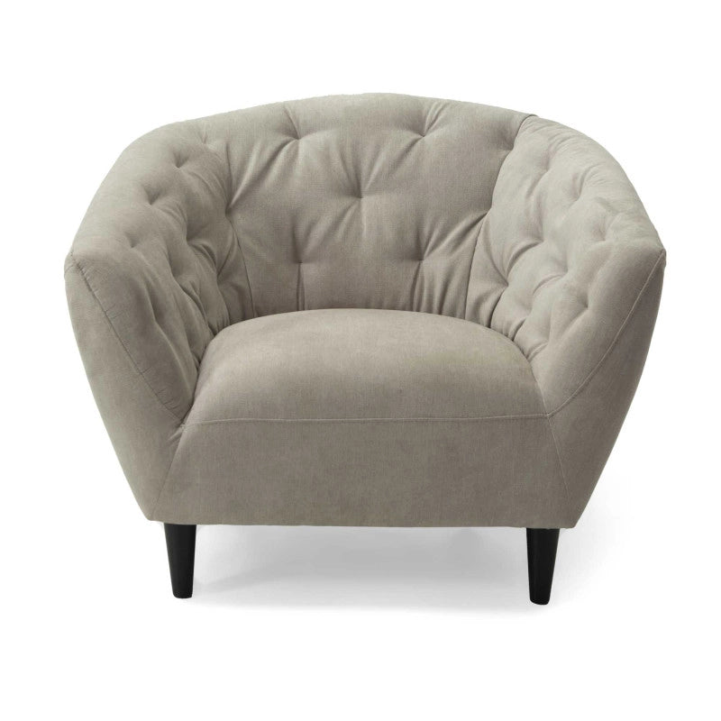 Poltrona Verrazzano Tessuto Sabbia Cm 97x84h78