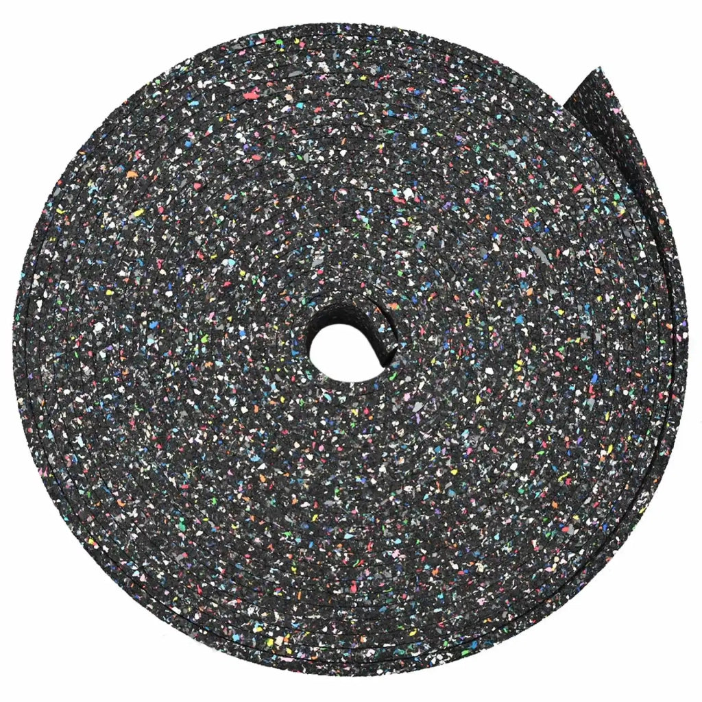 Rotolo di Granulato in Gomma Nero 2000 x 12 x 0,3 cm Gomma 42027296