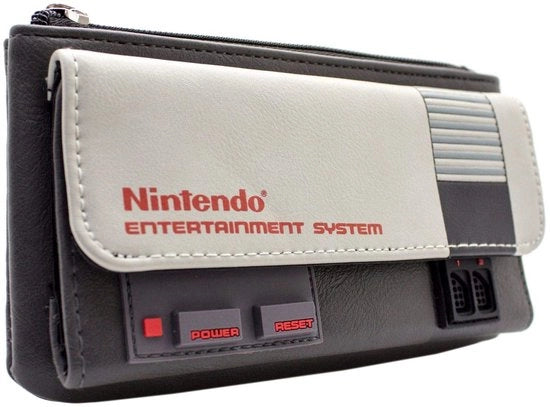 Console NES Thema Portafoglio Giallo