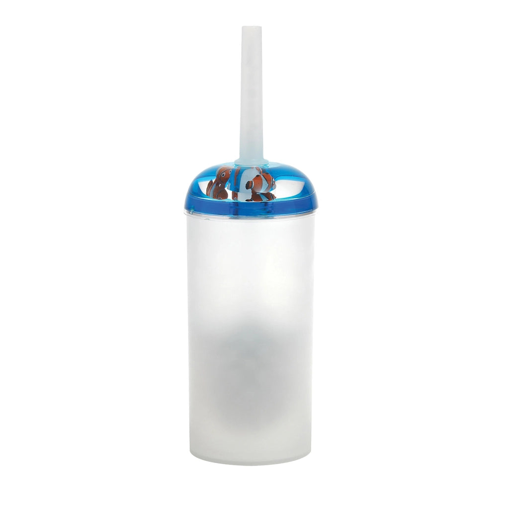 Porta Scopino G-Pyxis Bco/Blue - Gedy