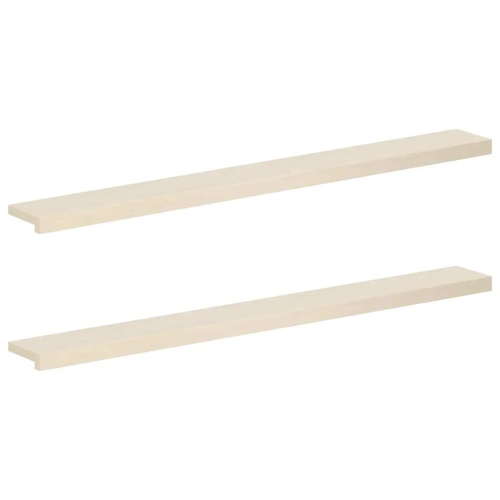 Soglie per finestre 2 pz Bianco 160 x 15 x 2 cm 42049895