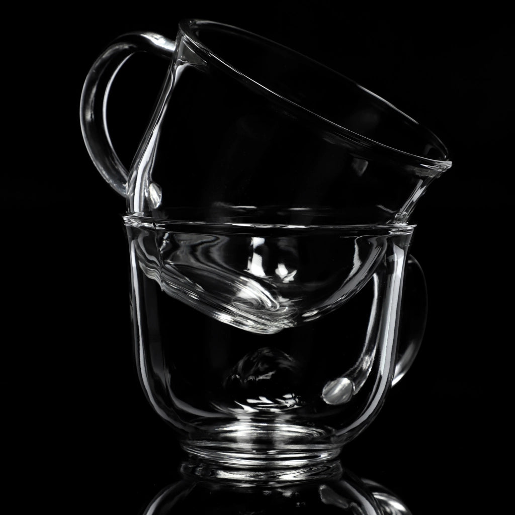 Set di 2 tazze da tè/caffè invernali KADAX da 480 ml con manico.