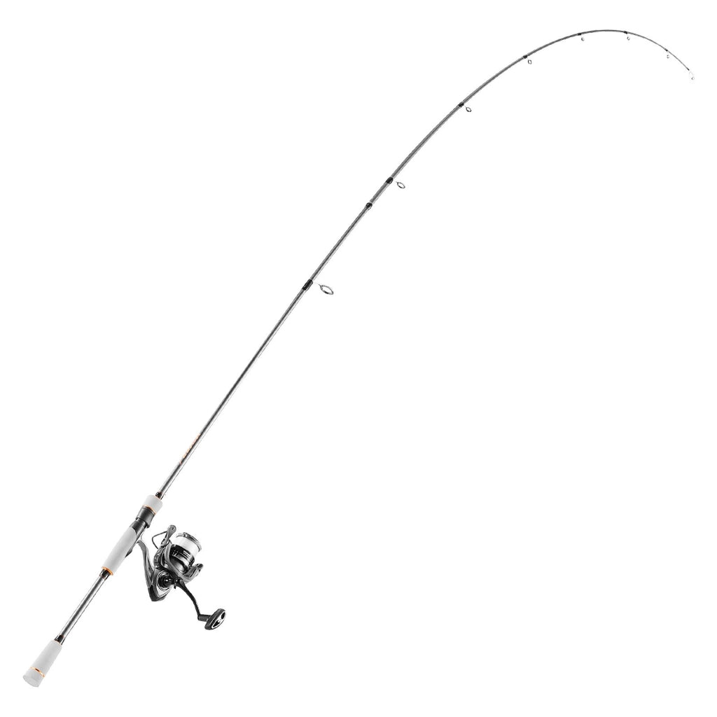 Set Canna da Pesca 2,13 m e Mulinello Spinning 3000 in Carbonio IM6 con Impugnatura EVA Resistente per Acqua Dolce e Salata