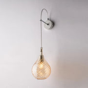 Applique Moderna Pluvia Metallo Ambra 1 Luce E14