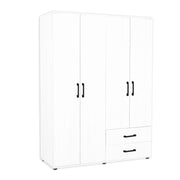 Armadio 4 ante e 2 cassetti GRD4422023 colore bianco