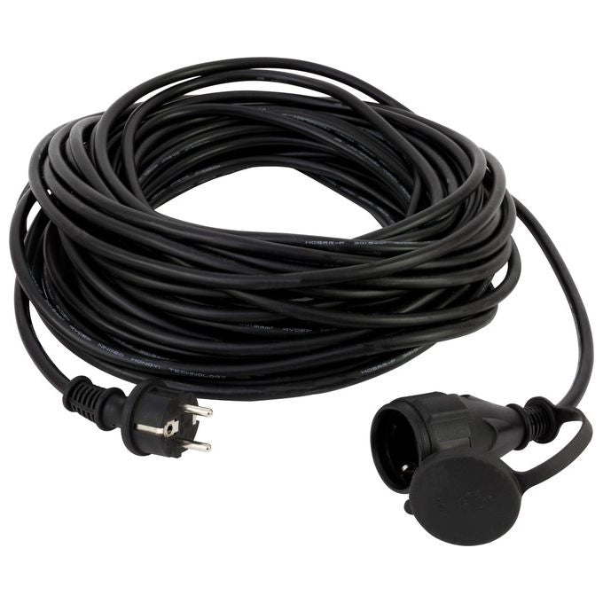 REV 0065259 Prolunga Alimentazione H05RR-F 3G1,5 mm² 25 m IP44 colore Nero