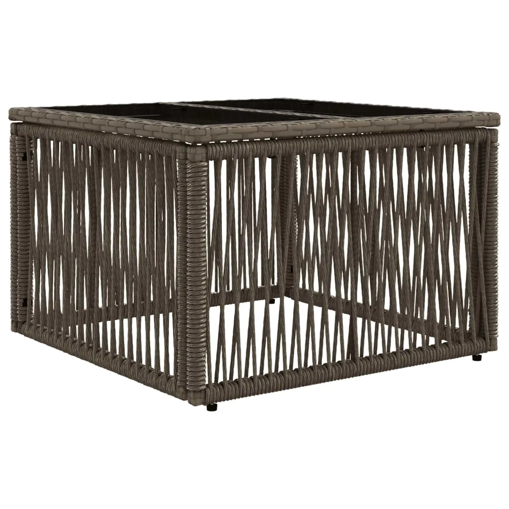 Set Divano da Giardino 11 pz Grigio polyrattan 3435761