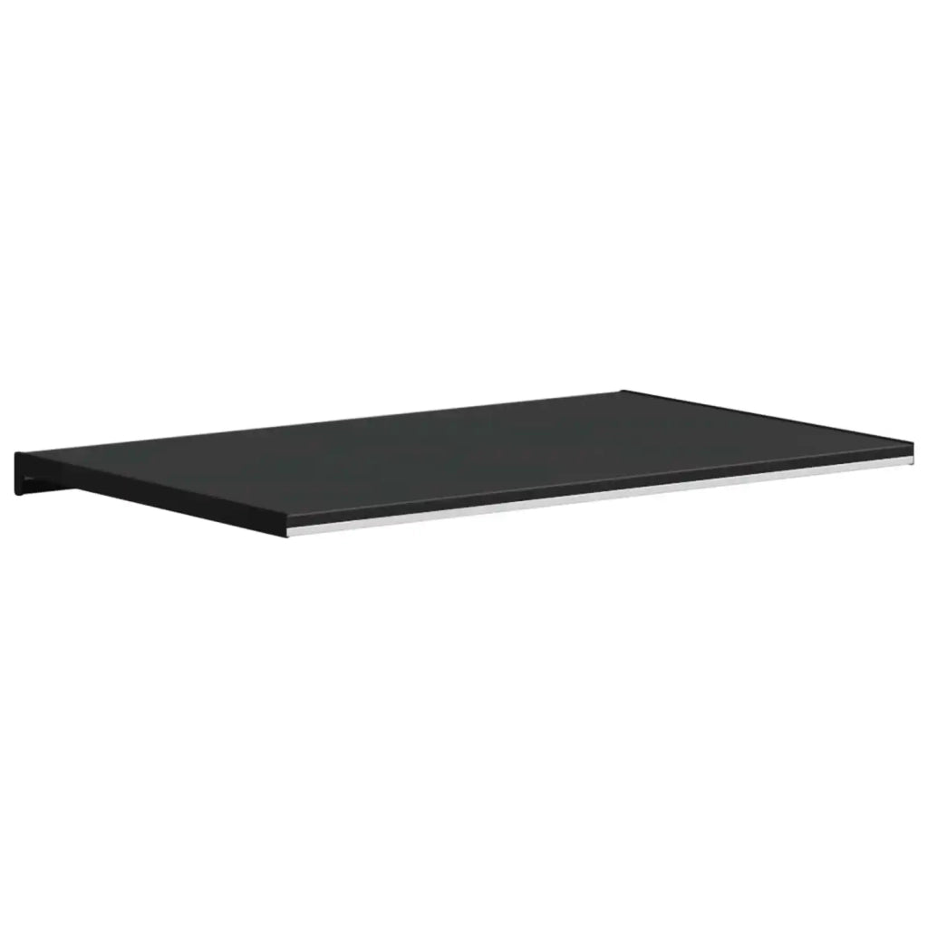 Soglia della Finestra Nero con Venature del Legno PVC 42046882