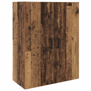 Armadietto a Muro | Mobile a Parete Legno vecchio 69,5 x 34 x 90 cm