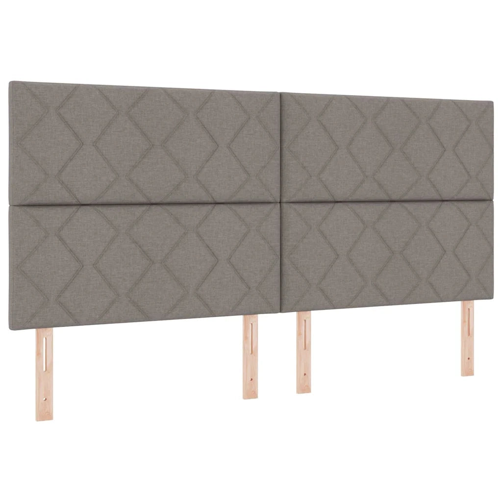 Letto a molle con materasso con led Talpa 200 x 200 cm Tessuto