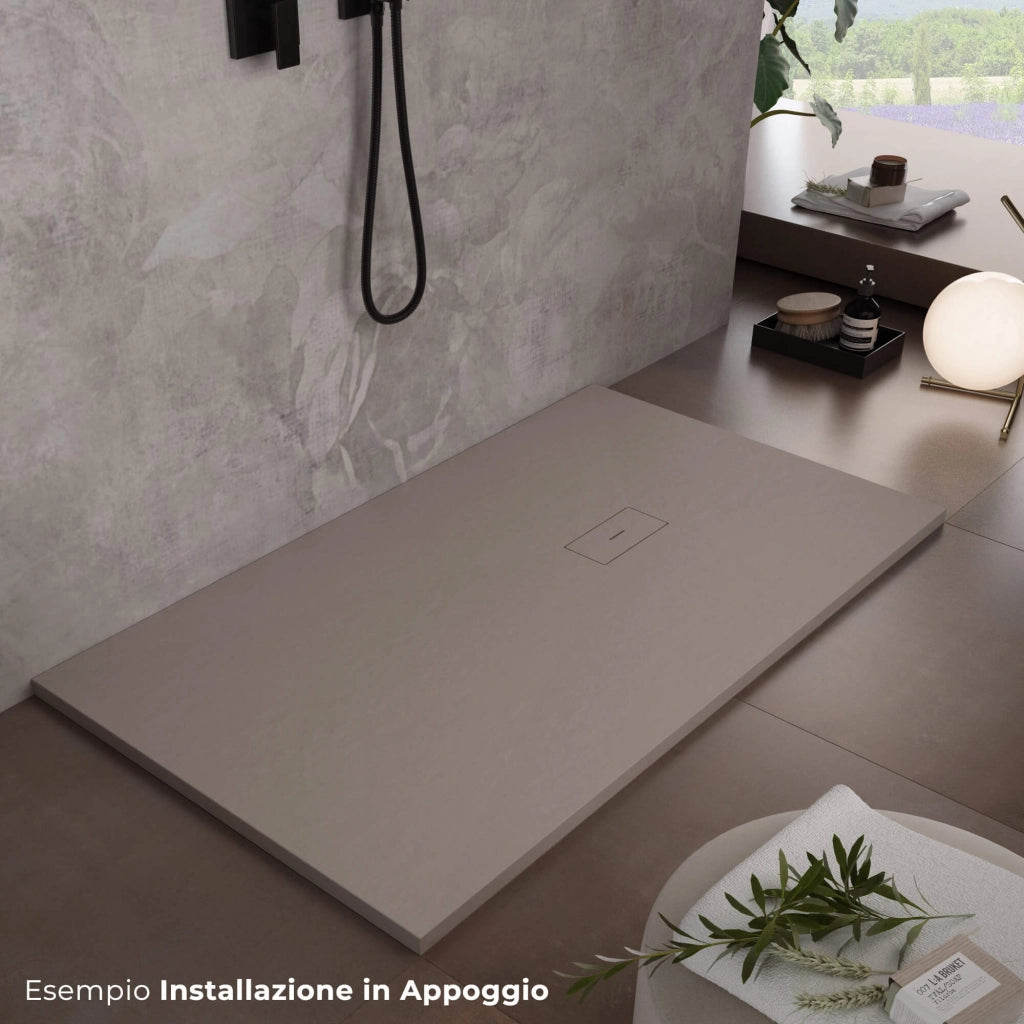 Piatto Doccia in Pietra 70x190 cm Bonussi Manila Sabbia