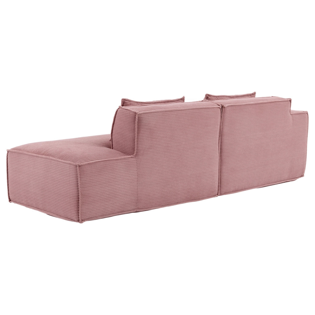 Divano 2 Posti con Cuscini ¨C MINIMAL ¨C Tessuto, 235 cm