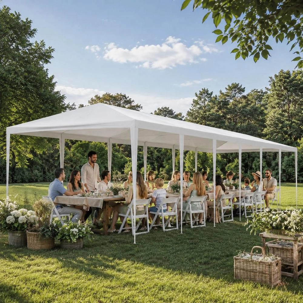 Party Tent 3x12 M PE White