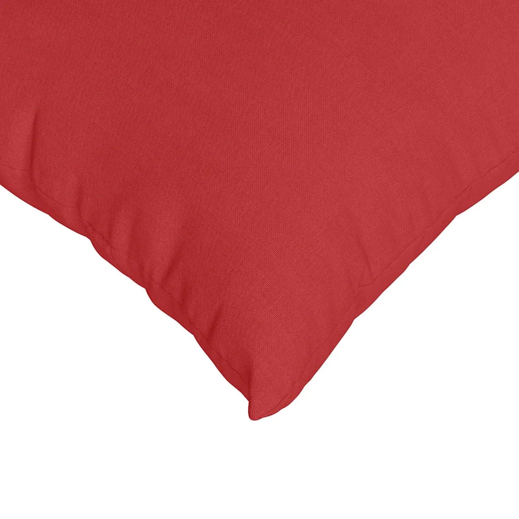 Cuscini da Divano 2 pcs Rosso 80 x 40 cm Tessuto 42013708