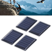Pannello solare portatile - 0.15W 3V - 4 pezzi - per giocattoli