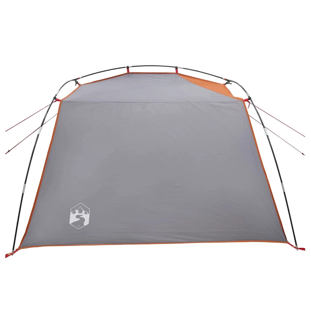 Tenda a tunnel Grigio e arancione 4 persone