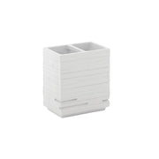 Porta Spazzolino Quadrotto Bianco Gedy - Gedy