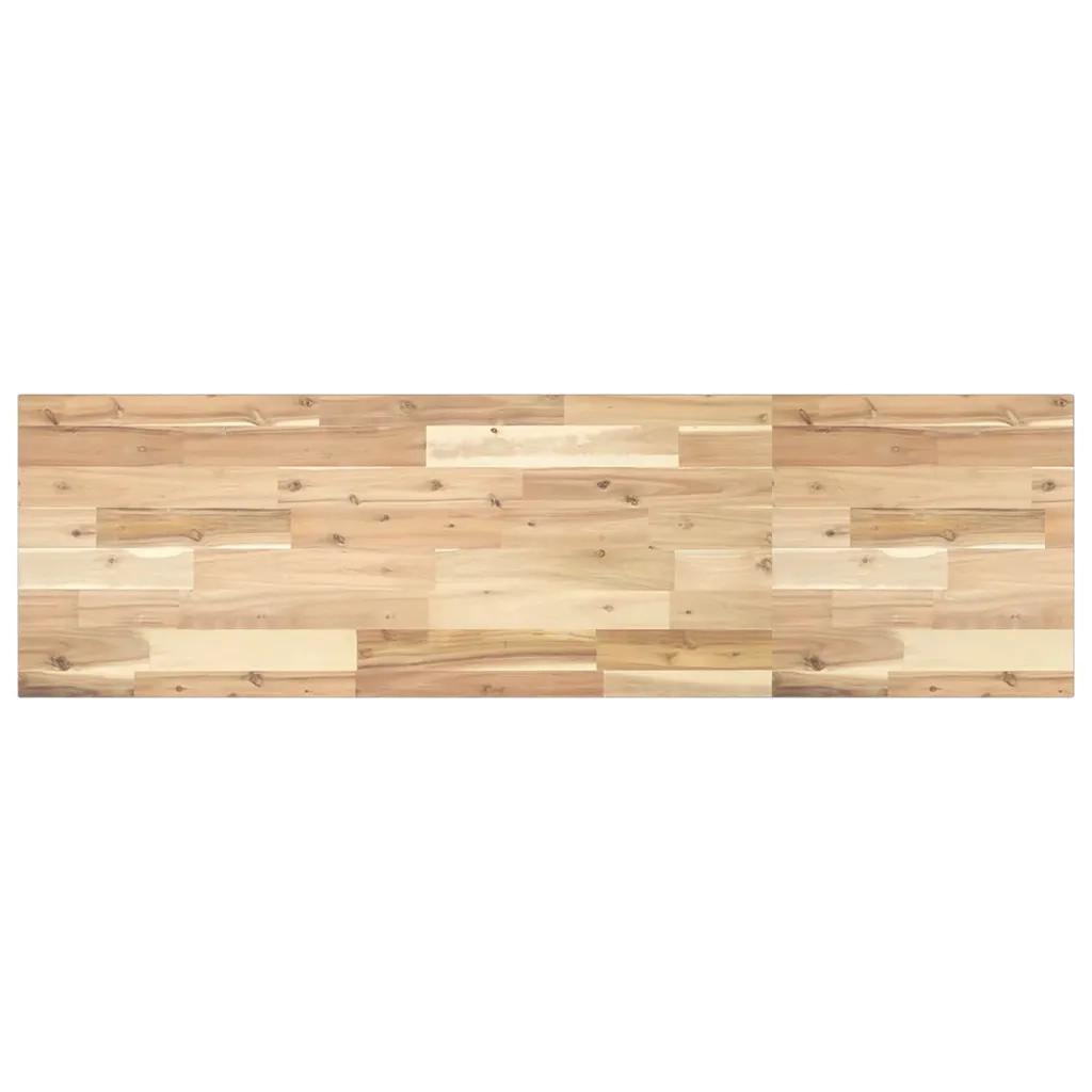 Mensole da Parete 3 pz 160x40x2 cm Legno Acacia Non Trattato