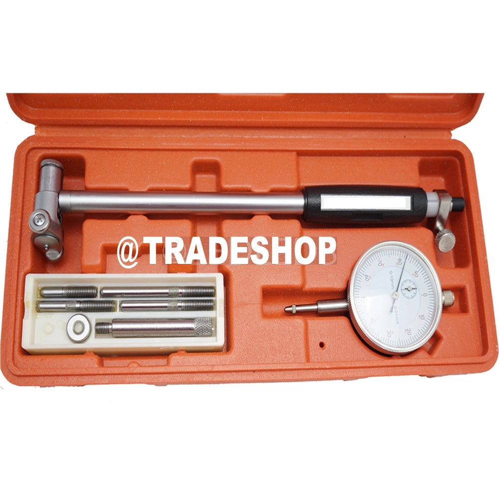 Trade Shop - Calibro Micrometro Alesametro Con Comparatore Centesimale Da 18-35mm 0-10/0.01mm -