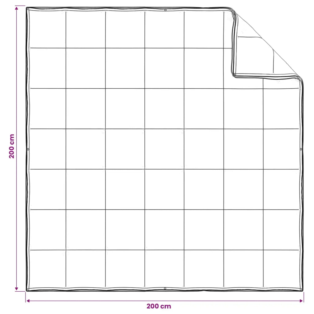 Piumone 200 x 200 cm 100% Cotone Bianco 42041963