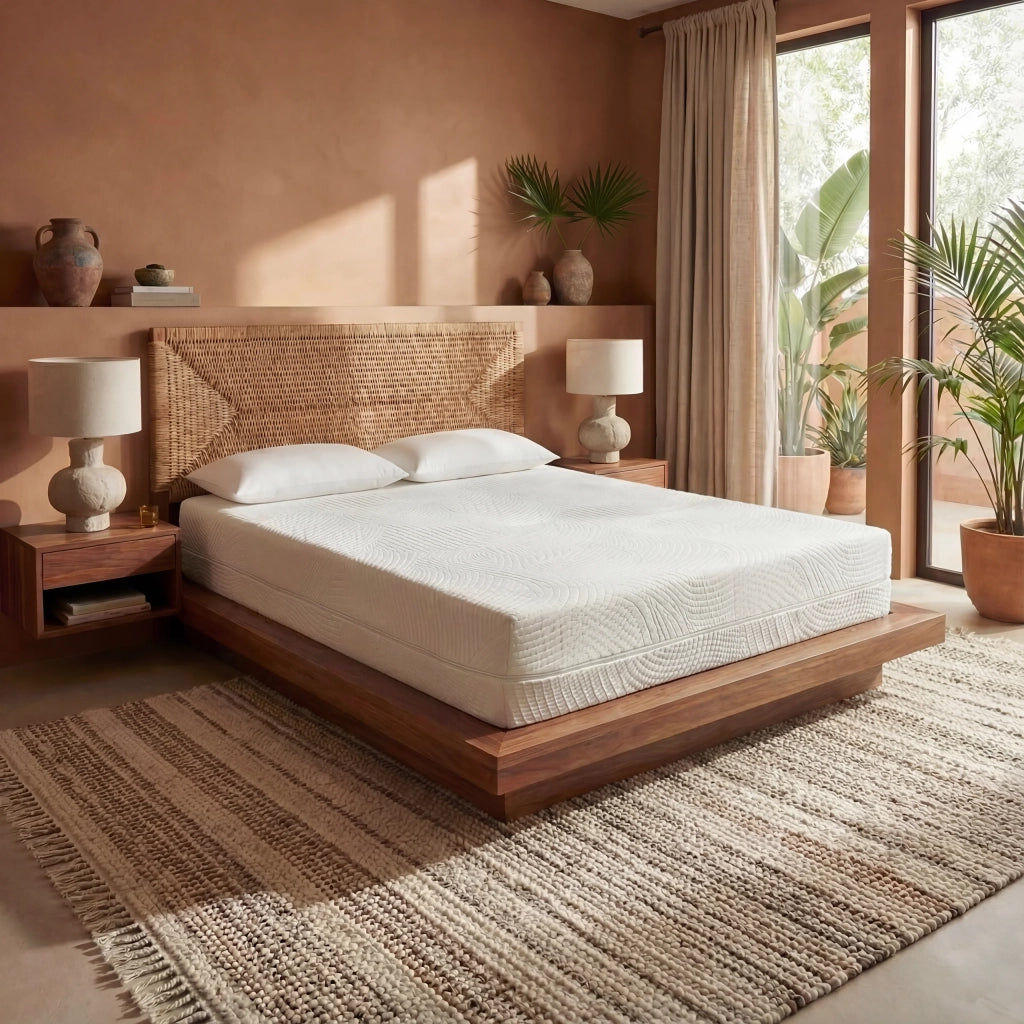 Materasso Sfoderabile Memory 80x190 cm Singolo - Alto 20 cm, Anallergico, Antiacaro, Traspirante | One