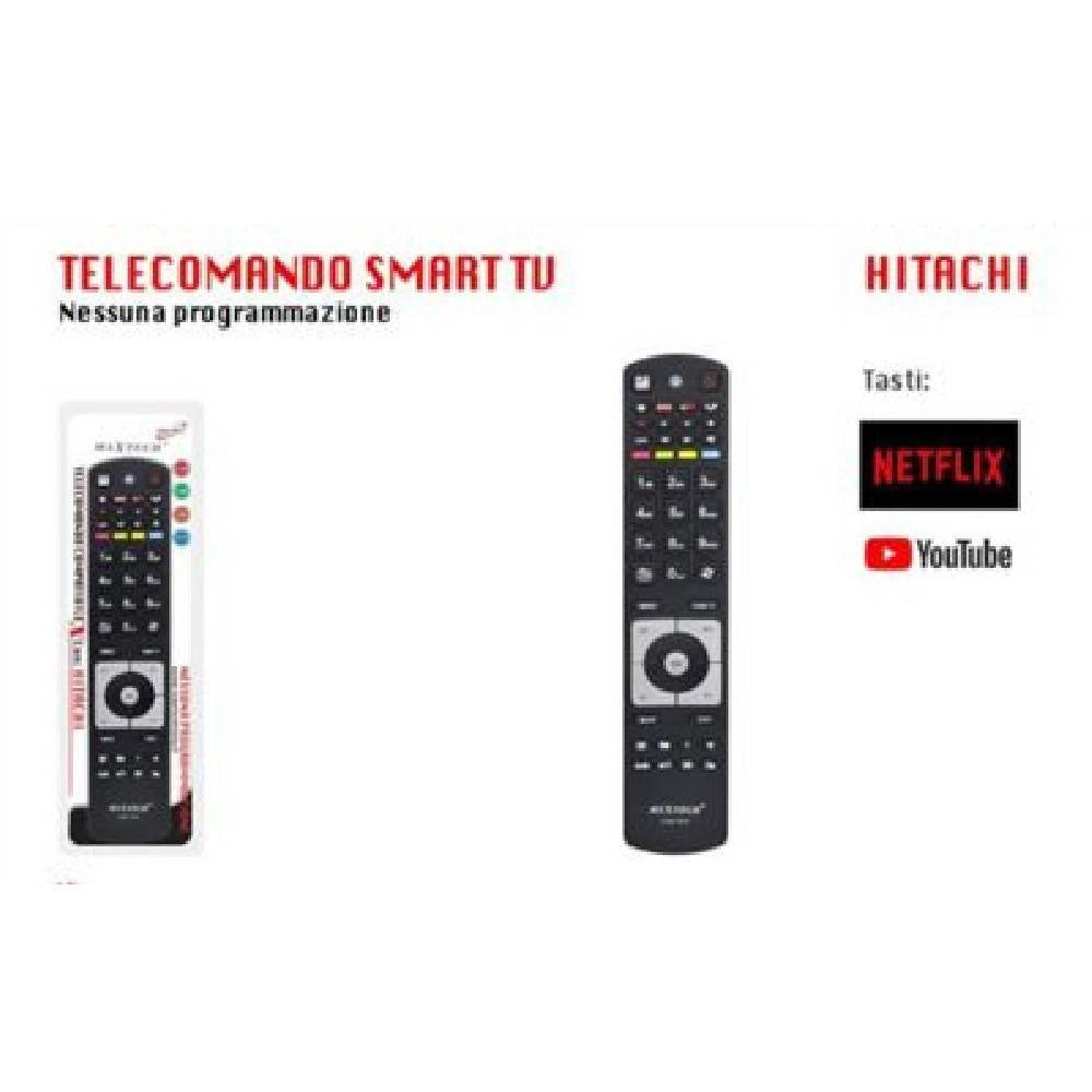 Trade Shop - Telecomando Compatibile Hitachi Senza Programmazione Lcd Led Plasma Com-t014 -