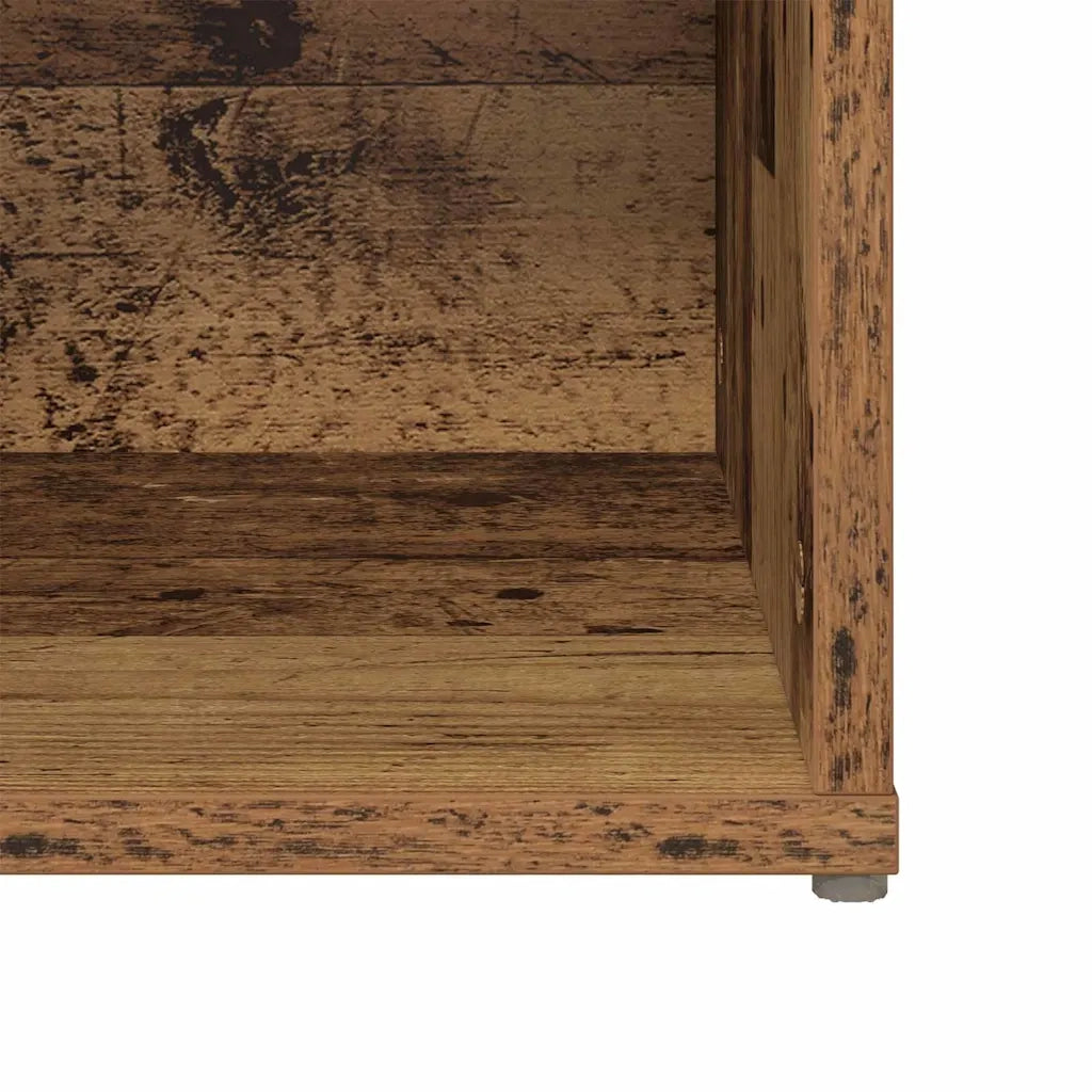 Set mobile TV 3 pz | Armadietto TV | Mobile Porta TV Legno vecchio 37 x 35 x 107 cm