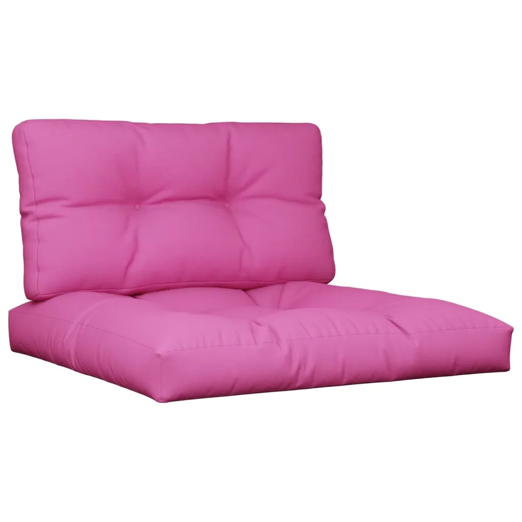 Cuscini per Pallet 2 pz | Cuscini per sedie Rosa in Tessuto