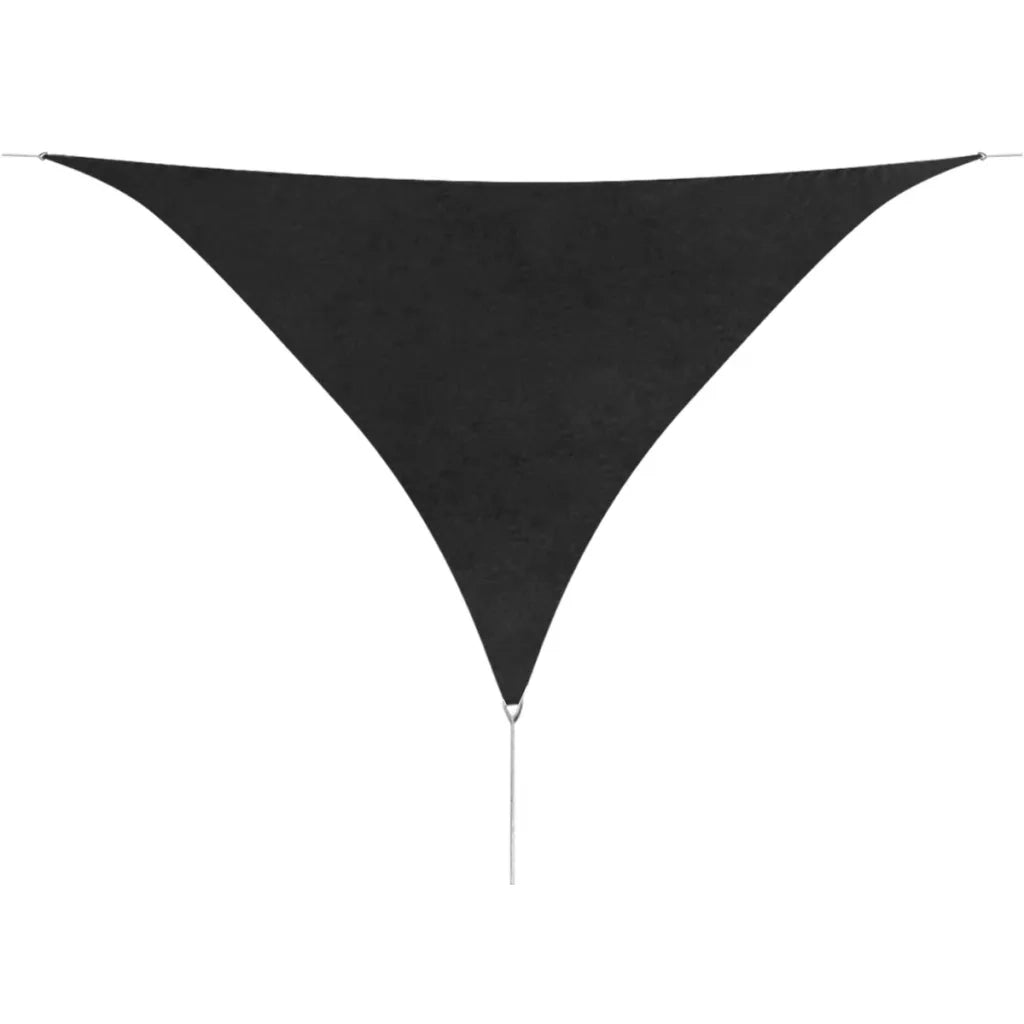 Parasole a vela | Telo Ombra | Vela da ombra Oxford Triangolare 5x5x5 m Antracite