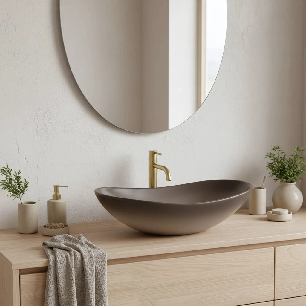 Lavabo Da Appoggio Rea Royal Ombre