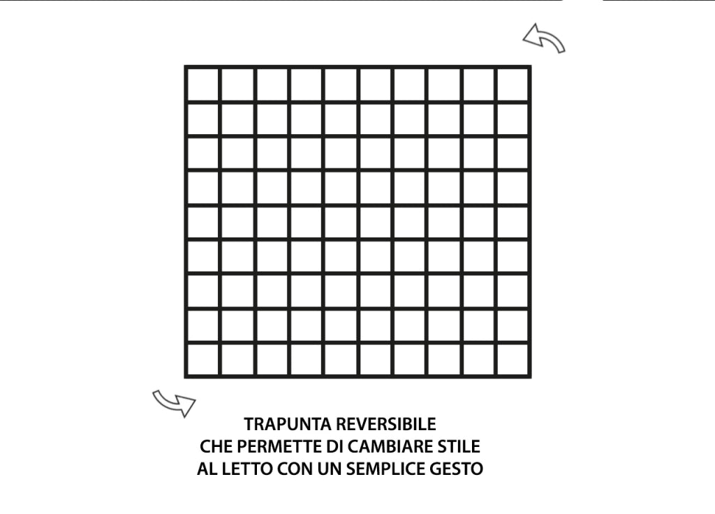 Trapunta Letto Doubleface Modello Les Uniques Dis. 2511 - 1 Piazza e Mezza - Multicolor 132
