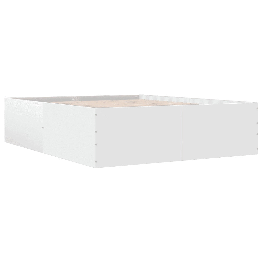 Giroletto-Struttura Letto Bianco 160x200 cm in Legno Multistrato 737147