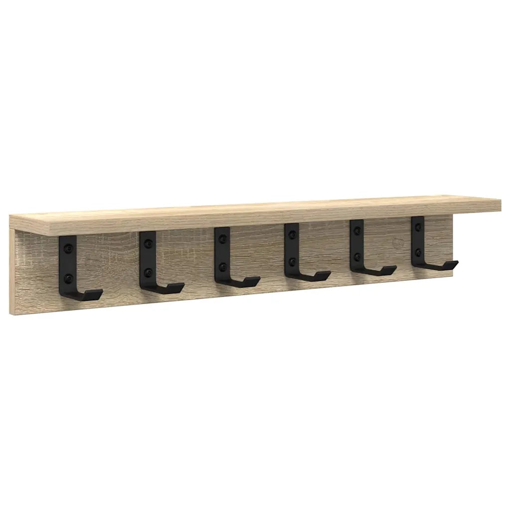 Appendiabiti a muro Rovere Sonoma 60 x 10,5 x 10,5 cm CFW8439722