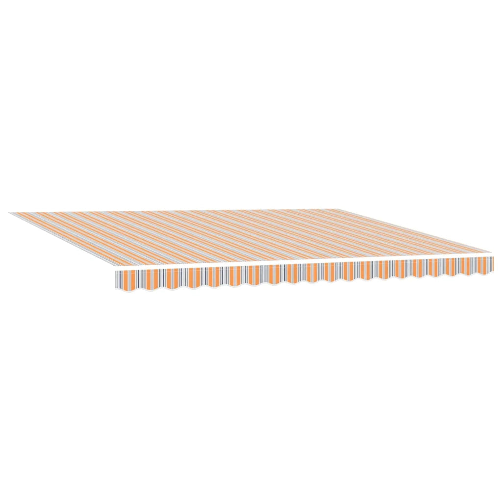 Tenda retrattile manuale Arancione, Grigio, Blu, Bianco 3420297
