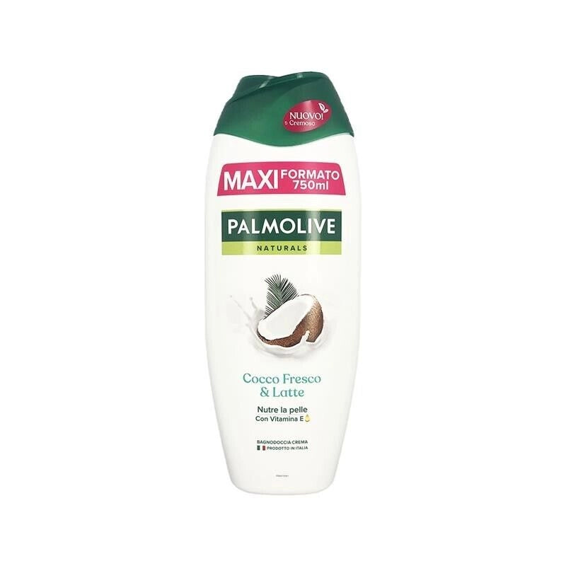 PALMOLIVE BAGNO DOCCIA CREMA 750ML COCCO FRESCO LATTE MAXI FORMATO