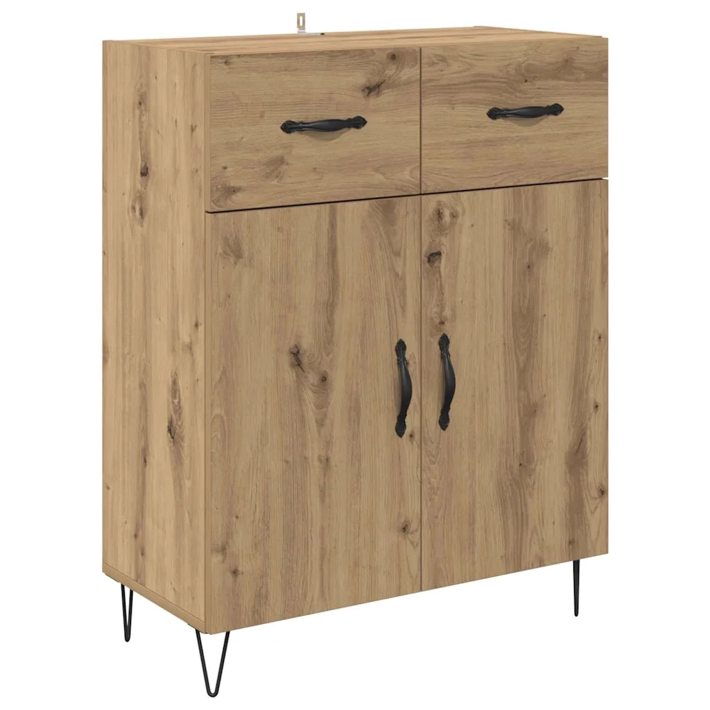 Credenza con cassetto Rovere artigianale 69,5 x 34 x 180 cm 3415946