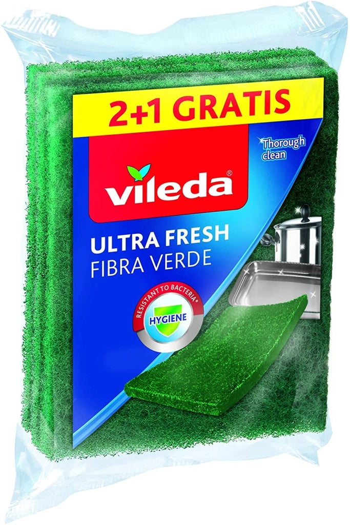 VILEDA SPUGNA ULTRA FRESH 2+1
