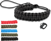 Banda per fotocamera - robusta e comoda - 1 pezzo - nero - nylon