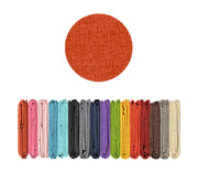 Telo Arredo Tinta Unita Made in Italy in Cotone Panama Grandfoulard Copritutto Arancio Chiaro - 1 Posto 280x170