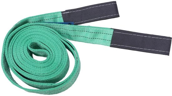 Cintura di sollevamento 2 Ton - 6 Metri - Oculi rinforzati - Carico pesante - Resistente allo sfregio - Progetto robusto - Cinture di sollevamento
