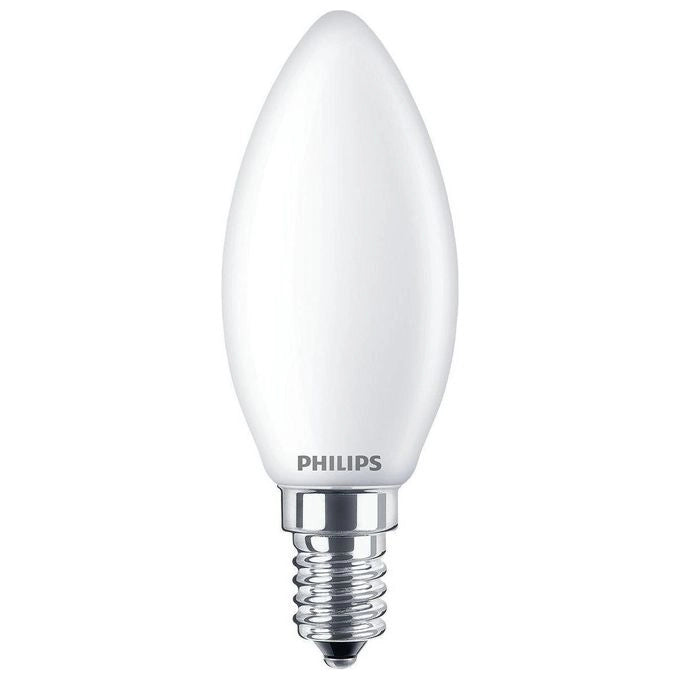Philips 8718699762698 Lampadina LED Candela Filamento E14 6,5 W 806 lm 2700 K Bianco Caldo colore Bianco