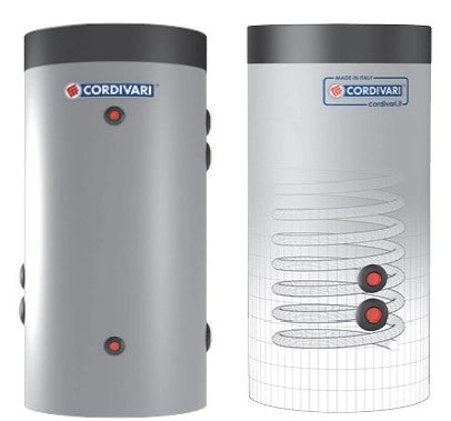 Bollitore Polywarm Cordivari Modello BOLLY PRIMO 200 Lt Per Produzione Di A.C.S. Con 1 Scambiatore Fisso
